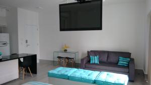 TV a/nebo společenská místnost v ubytování O local para o seu lazer