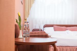 Łóżko lub łóżka w pokoju w obiekcie Hotel Polski
