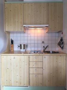 
A kitchen or kitchenette at Residence Nordik
