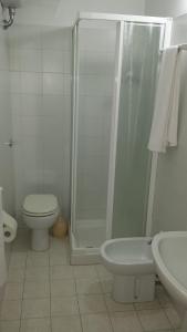 Koupelna v ubytování Camere la torre