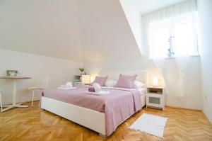 Postel nebo postele na pokoji v ubytování Apartman Split Old Town Center