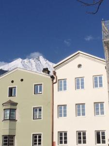 
a large building with a sky background at Faktorei in Innsbruck
