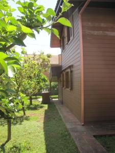 Zahrada ubytování Casa de Madera