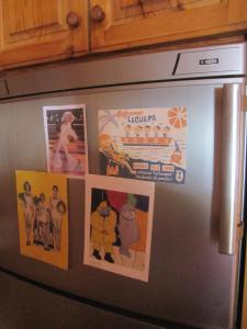 カンガス・デ・モラソにあるCasa de Maderaの冷蔵庫(写真付)