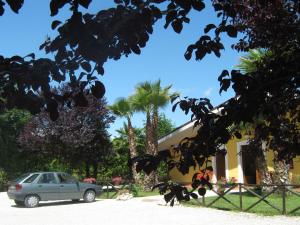 A garden outside B & B OASI