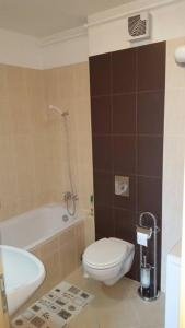 Kúpeľňa v ubytovaní Gina apartman Siófok