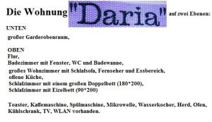 a flyer for a concert with the words daria at Aleksandra & Daria in Erfurt