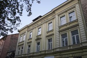 Budynek, w którym mieści się apartament