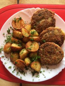 Cibo presso l'affittacamere o nelle vicinanze