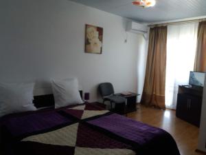 Postel nebo postele na pokoji v ubytování Vila Albatros