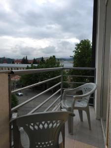 Balkón nebo terasa v ubytování Happy Stay Hotel