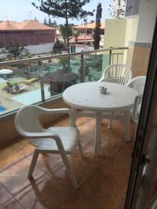 A balcony or terrace at Apartment Yumbo Centrum