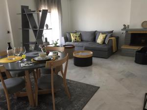 A seating area at Leoforos 28is Oktovriou