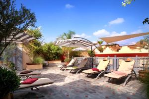 Zahrada ubytování Riad Noos Noos & Spa