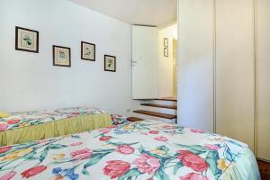Posteľ alebo postele v izbe v ubytovaní Rustici Apartment With Terrace