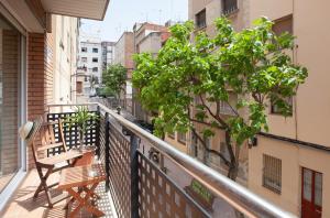 Balkón alebo terasa v ubytovaní Barcelona Fira & Camp Nou Stadium