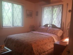 Postel nebo postele na pokoji v ubytování Cozy Chalet Free Wi-Fi, and Grill + 16 fotografií