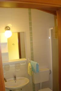 Koupelna v ubytování Apartments Renata - Brseč