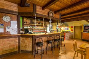 Lounge nebo bar v ubytování Penzion Šatovské lípy