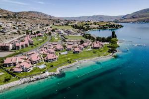 Blick auf Lake Chelan Shores aus der Vogelperspektive