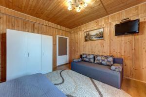 TV a/nebo společenská místnost v ubytování Guest House Velet