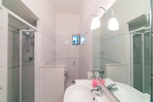 Koupelna v ubytování Mimì B&B