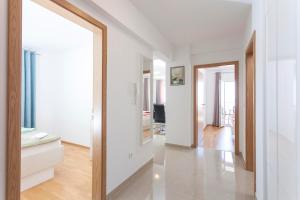 TV a/nebo společenská místnost v ubytování Apartments Dora