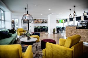 Posezení v ubytování 201 Hotel