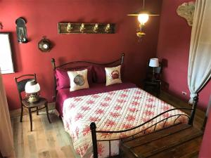 Llit o llits en una habitació de Agriturismo Gocce di Luna
