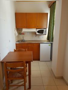 Köök või kööginurk majutusasutuses Agrellis Apartments