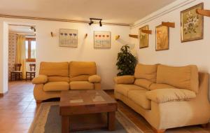 A seating area at Almadrava