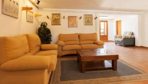 A seating area at Almadrava
