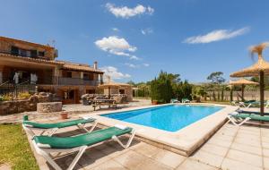 The swimming pool at or close to Almadrava