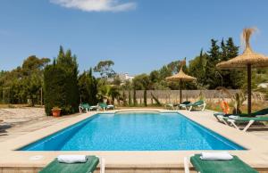 The swimming pool at or close to Almadrava