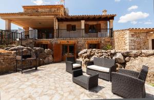 A seating area at Almadrava