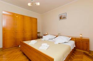 Postel nebo postele na pokoji v ubytování Apartment Antonija