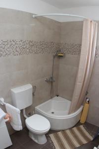 Koupelna v ubytování Apartmani Ivanković