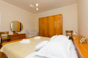 Postel nebo postele na pokoji v ubytování Apartment Antonija