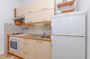 Kuchyň nebo kuchyňský kout v ubytování Apartment Antonija