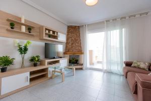 A television and/or entertainment centre at Villa EGO
