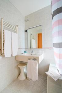 Koupelna v ubytování Hotel D. Dinis