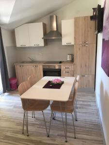Kuchyň nebo kuchyňský kout v ubytování Apartment Josipa