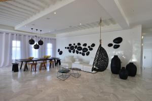 Setusvæði á Hermes Mykonos Hotel
