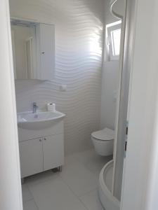 Koupelna v ubytování Apartments Vinko
