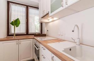 Kuchyň nebo kuchyňský kout v ubytování Villa Augustina