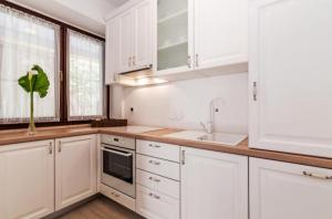 Kuchyň nebo kuchyňský kout v ubytování Villa Augustina