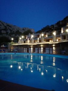 Bazén v ubytování Hotel Olimpia nebo v jeho okolí