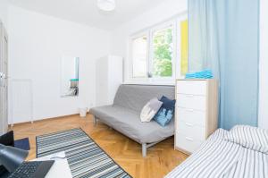 Postel nebo postele na pokoji v ubytování UWH Hostel