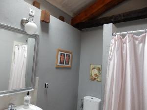 Koupelna v ubytování Casa Candana