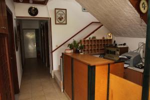 Η κουζίνα ή μικρή κουζίνα στο Kastelli Hotel, Afandou